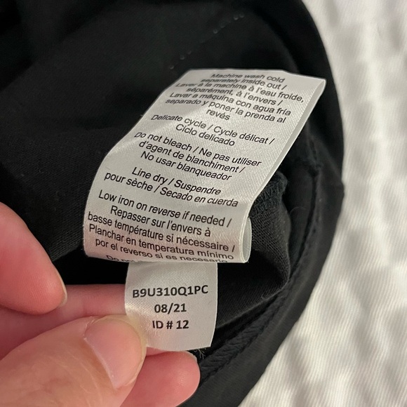 Psycho Bunny Black Tee with Skull Bunny Patch Size 5XLT - Picture 6 of 8